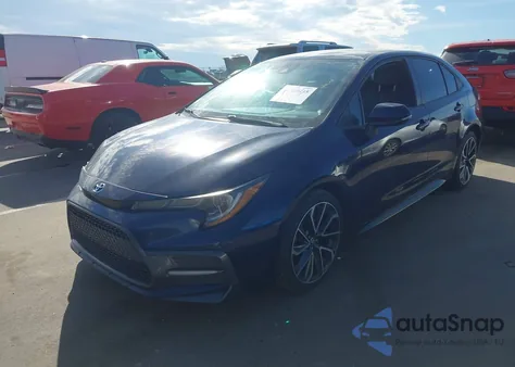 2020 Toyota Corolla Se из США, поврежденный, VIN 5YFS4RCE7LP002802